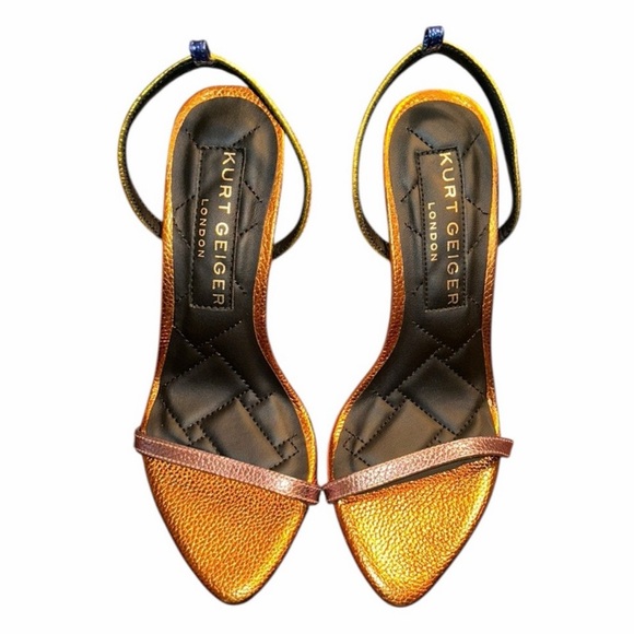 Kurt Geiger Leather Multicolored Slingback Sandals(Size 36.5)